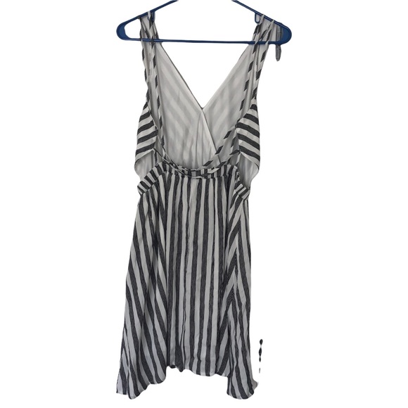 Open Back Striped Lulu’s Sundress Small - Picture 4 of 5